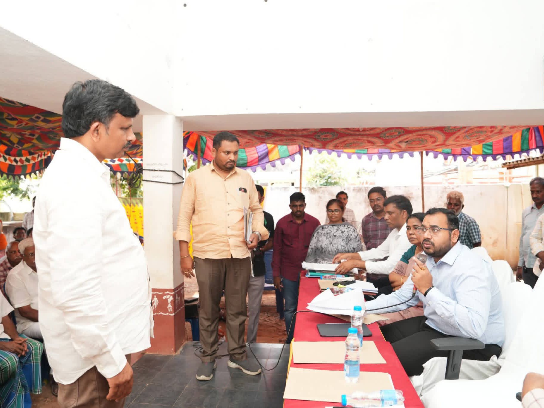 కృష్ణాయపాలెంలో APCRDA గ్రామసభ