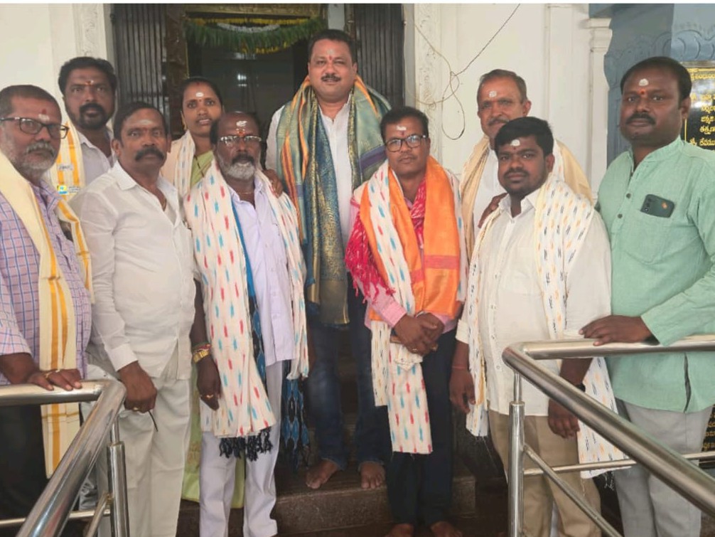 దేవాలయ నూతన కమిటీ ప్రమాణ స్వీకారోత్సవం