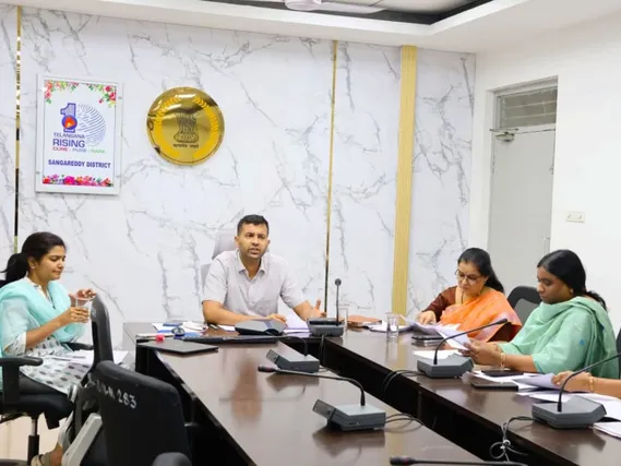 ప్రజాపాలన ప్రగతి ప్రణాళికపై సమావేశం: కలెక్టర్