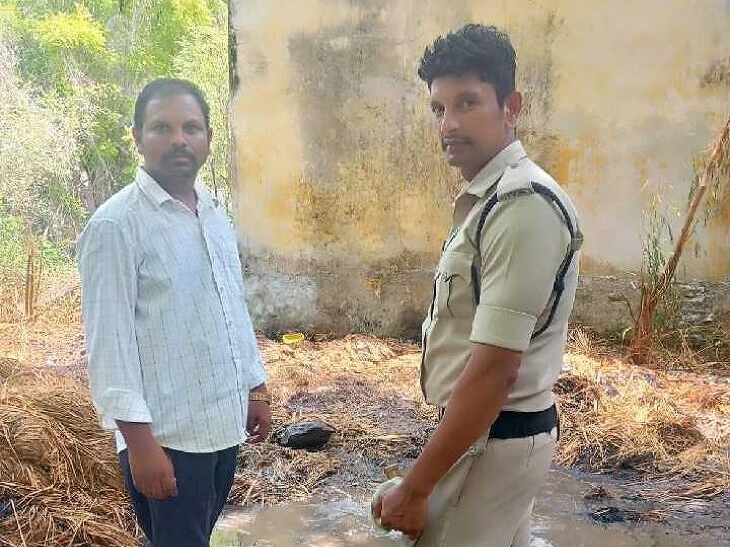 గడ్డివాము దగ్ధం… రూ.70 వేల ఆస్తి నష్టం
