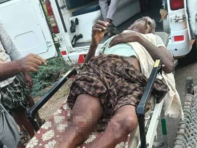 అట్లూరులో రోడ్డు ప్రమాదం