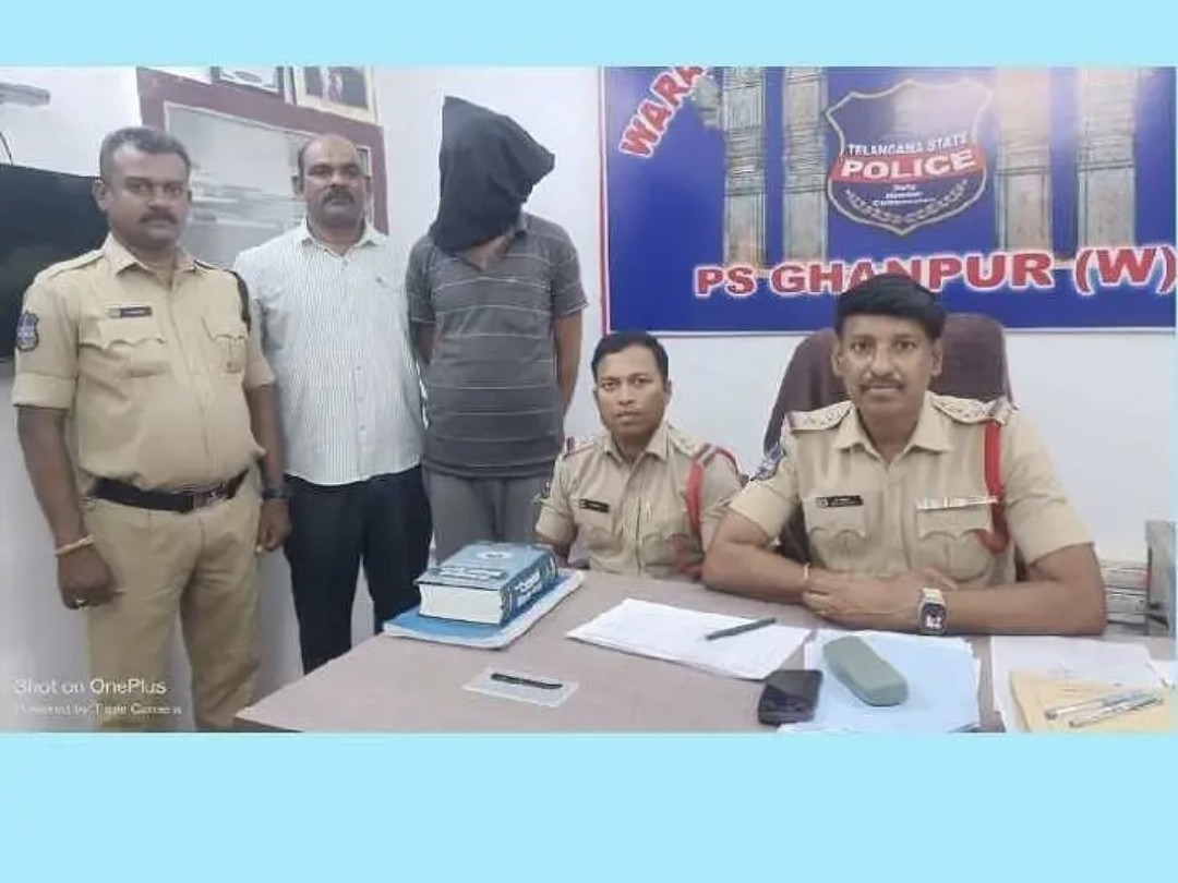 లిక్విడ్ షాపు చోరీ కేసులో నిందితుడు పట్టివేత