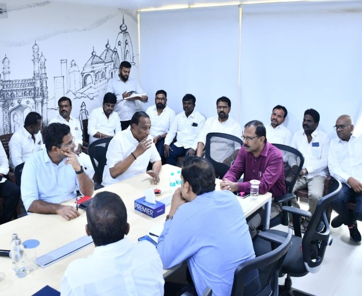 జవహర్ నగర్ డంపింగ్ యార్డ్ సమస్యపై మీటింగ్