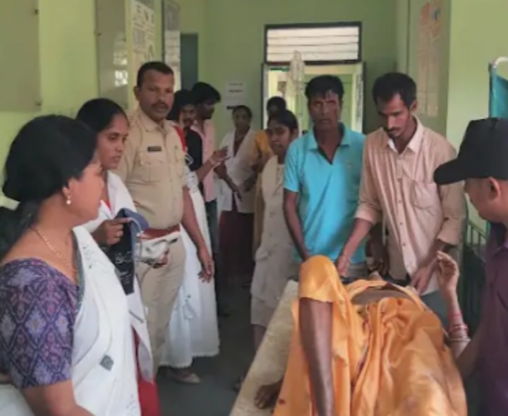 ఓఆర్ఆర్ వద్ద ప్రమాదం.. దంపతులకు తీవ్ర గాయాలు