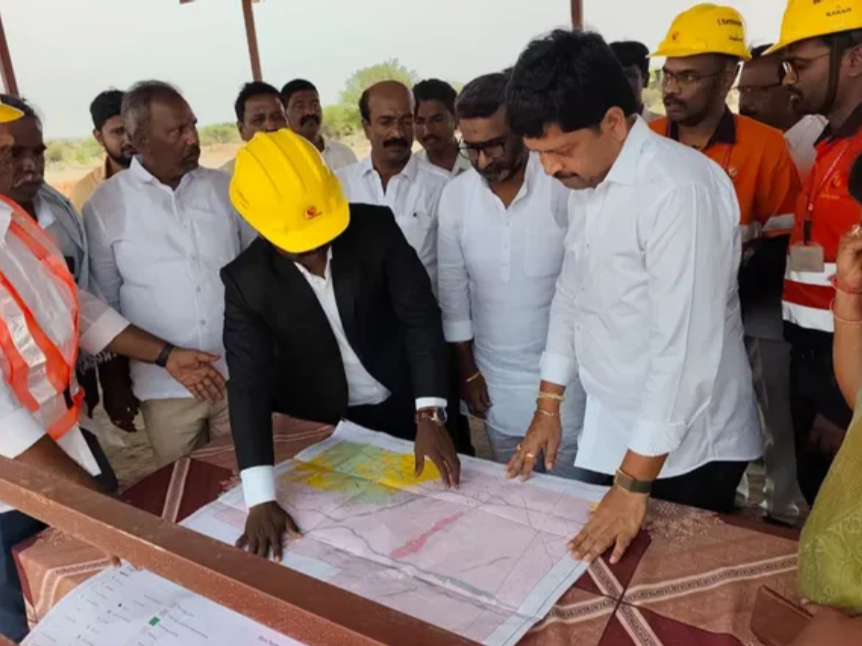 జొన్నగిరి గోల్డ్ మైన్స్‌ను సందర్శించిన మంత్రి కొల్లు