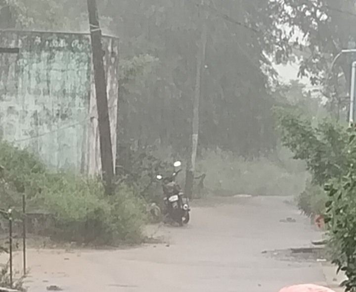 కొమరాడలో కురిసిన వర్షం