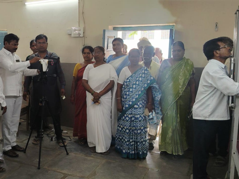 పెద్దకాపర్తిలో టీబీ నిర్ధారణ స్క్రీనింగ్ శిబిరం