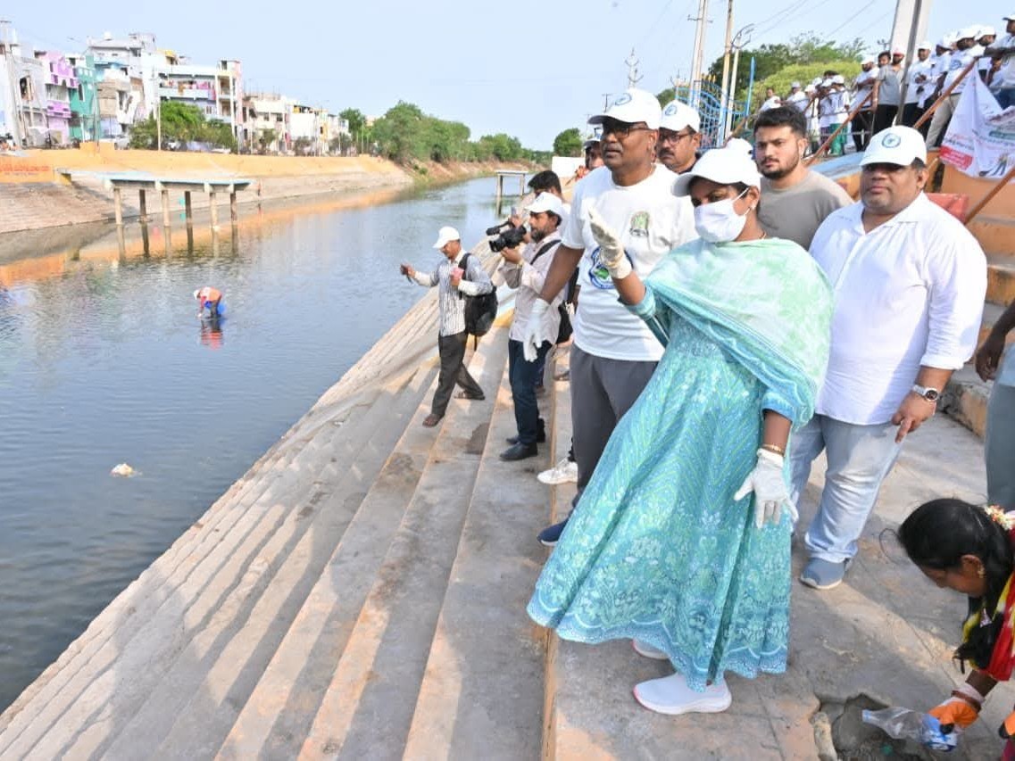 ఆపరేషన్ ‘క్లీన్ స్వీప్‌’తో కేసీ కెనాల్ ప్రక్షాళన!