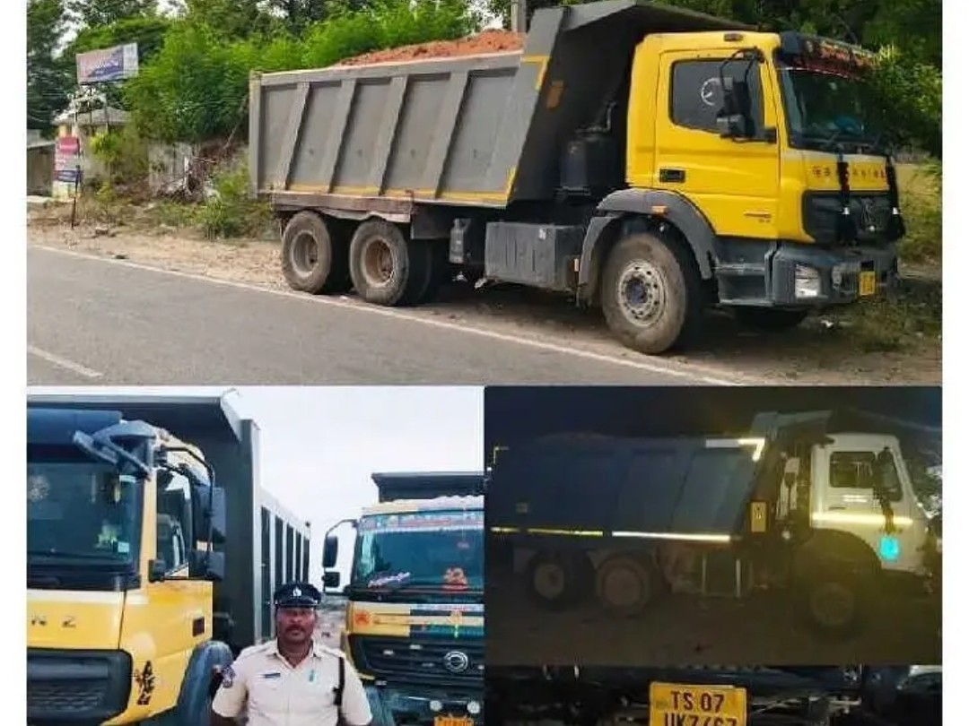 ఎర్రమట్టి దందా.. పోలీసులకే వార్నింగ్‌లు..!