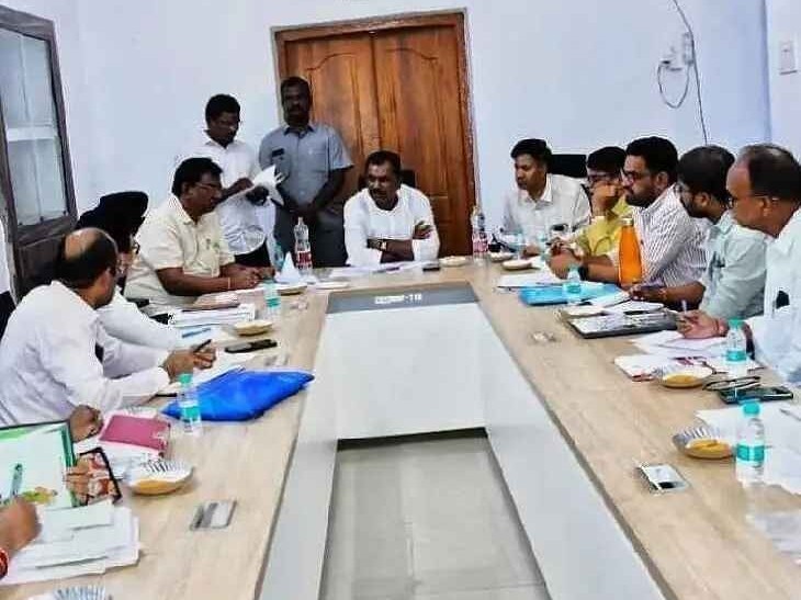 రిజర్వాయర్ పనులపై ఎమ్మెల్యే దిశానిర్దేశం