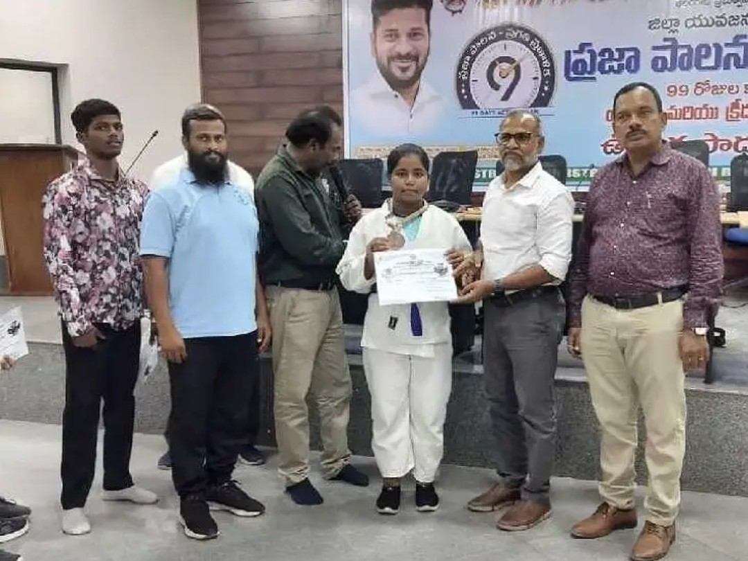 సీఎం కప్‌లో విద్యార్థినికి కాంస్య పతకం!