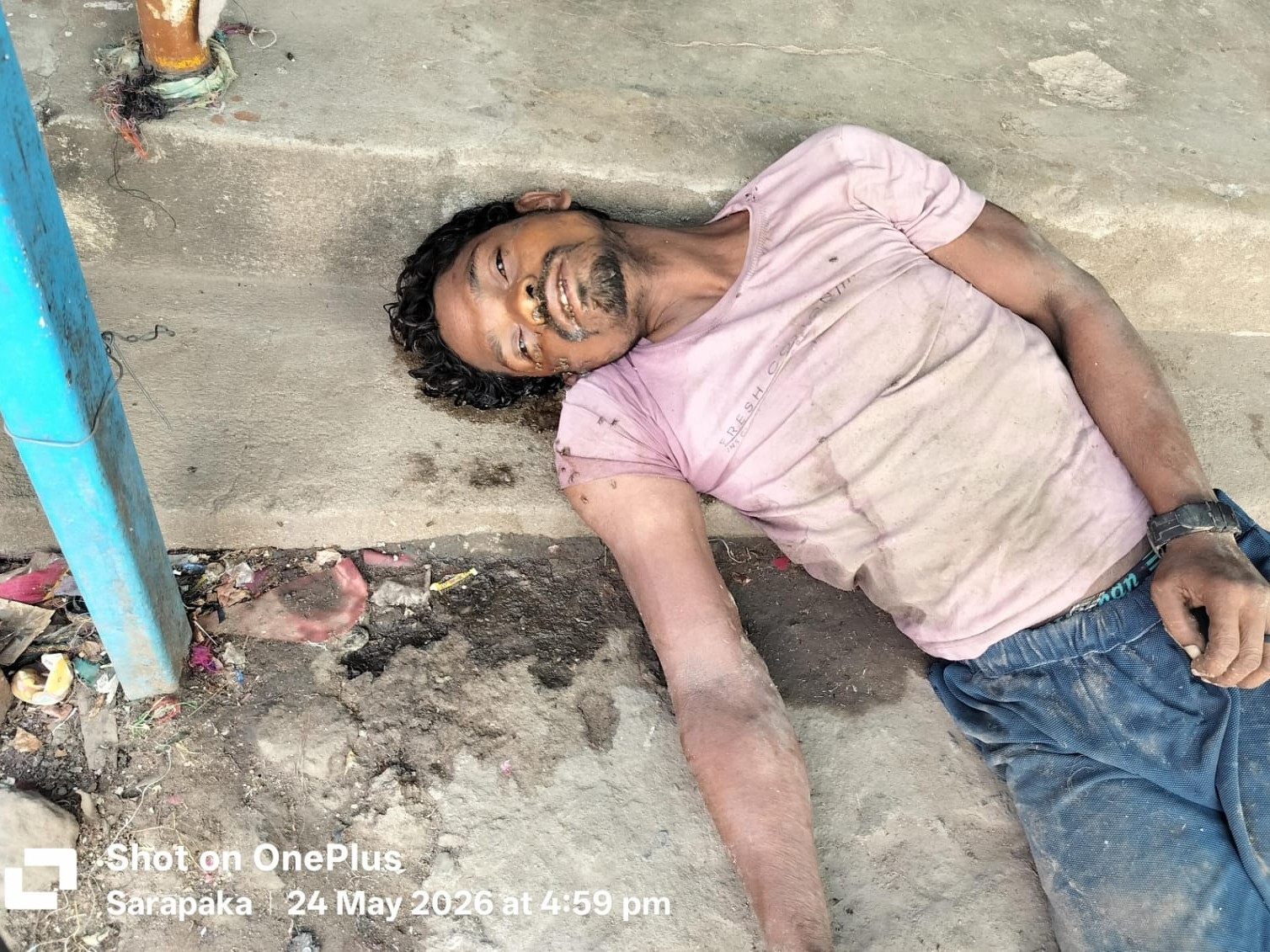 సారపాకలో మరో గుర్తుతెలియని మృతదేహం