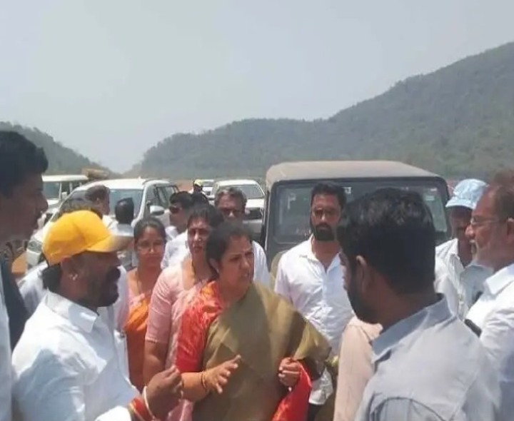 పోలవరం పనులను పరిశీలించిన ఎంపీ!