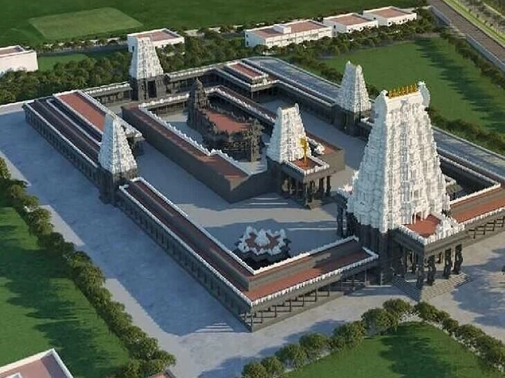 టీటీడీ శ్రీవారి ఆలయం నమూనా విడుదల