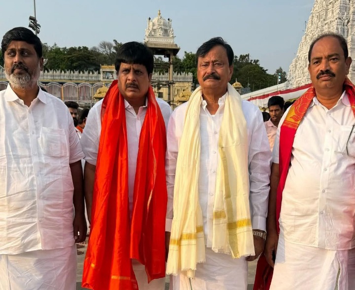 శ్రీవారిని దర్శించుకున్న ఎంపీ పార్థసారథి