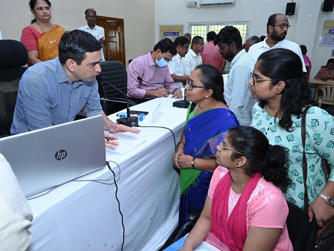 చిత్తూరులో జరిగిన PGRSకు 116 ఫిర్యాదులు