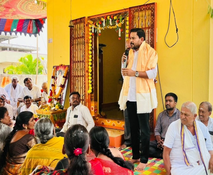 ఆధ్యాత్మిక కార్యక్రమాలు చేపట్టటం గొప్ప విషయం: బలరాం