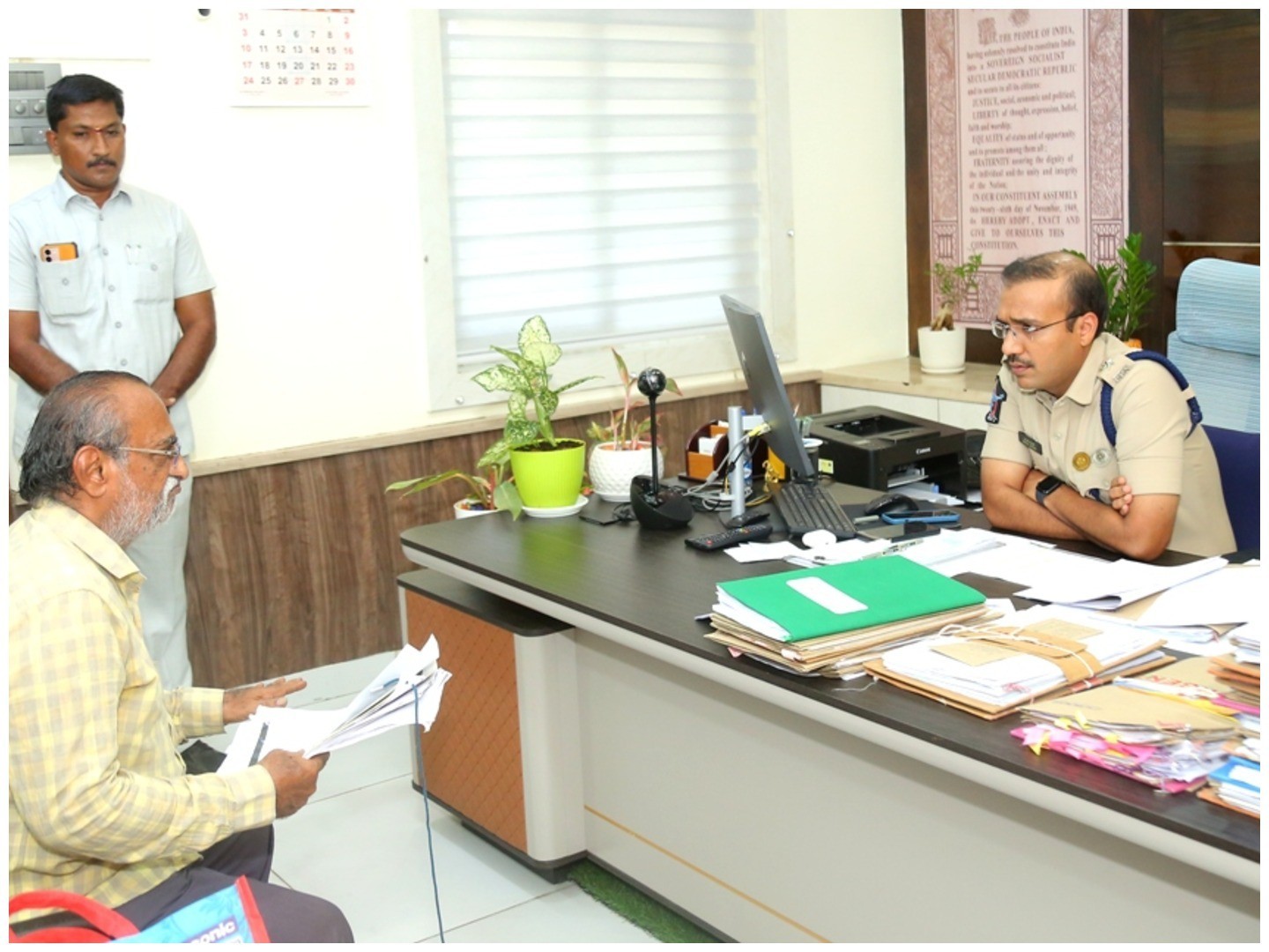 PGRSలో 148 ఫిర్యాదులు స్వీకరించిన ఎస్పీ