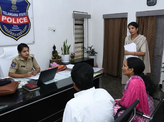 జిల్లా పోలీస్ కార్యాలయంలో ప్రజావాణి