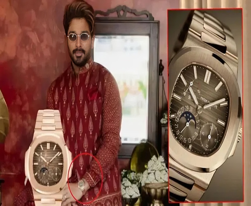 అల్లు అర్జున్ చేతికి కోట్ల విలువైన లగ్జరీ వాచ్
