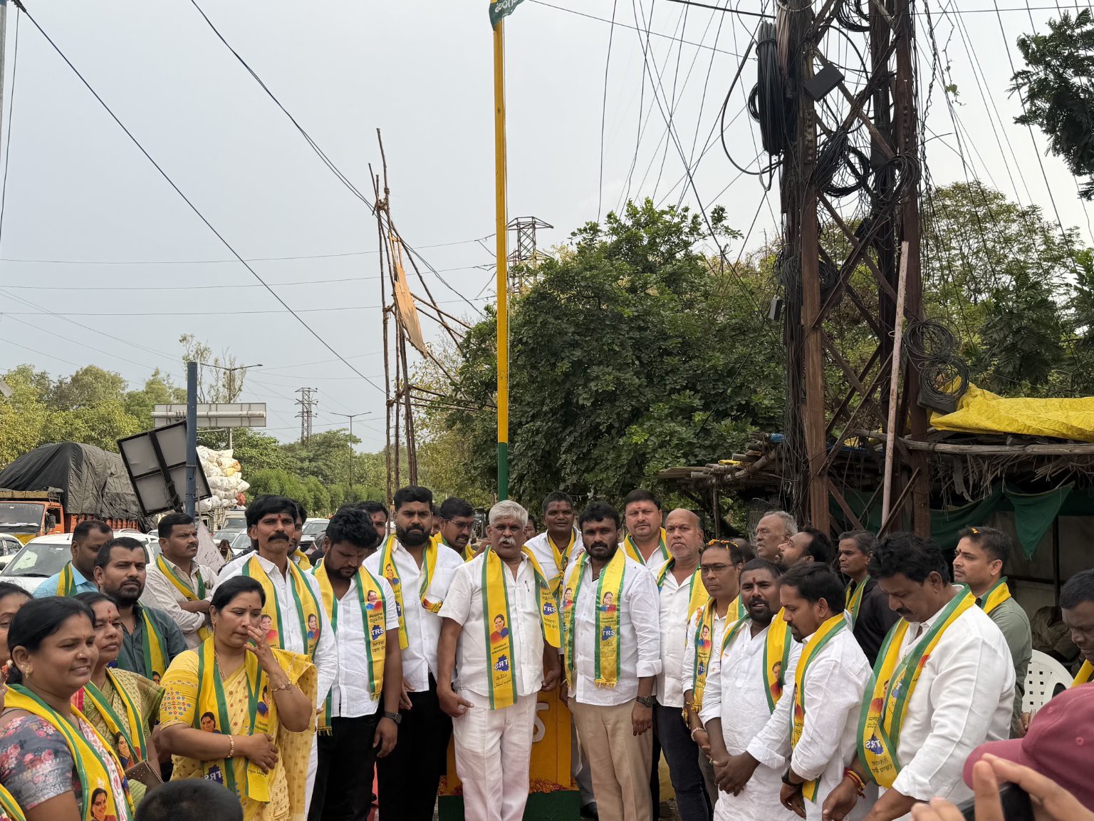 టీఆర్ఎస్ జెండా పండుగ వేడుకలు