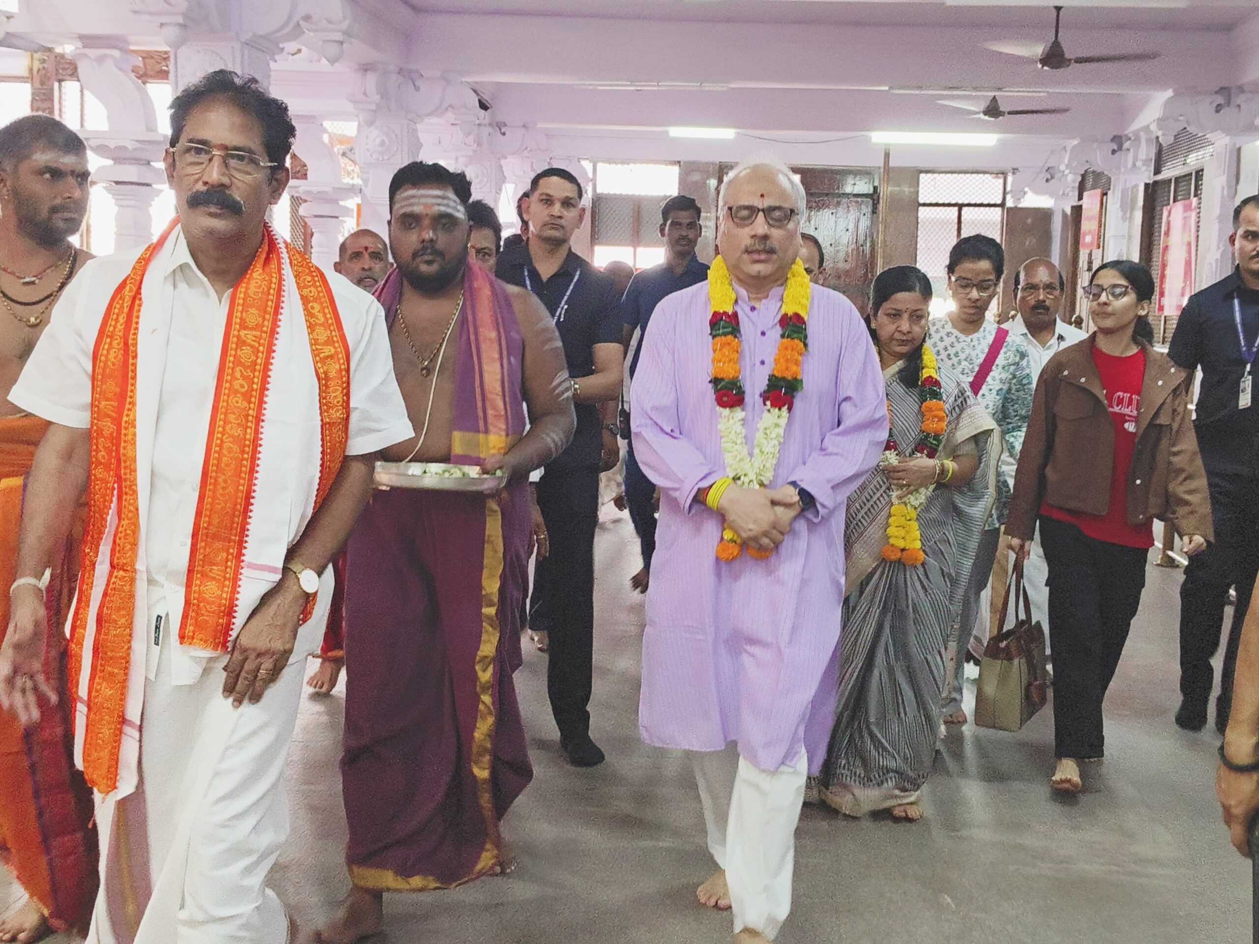 అన్నవరం ఆలయాన్ని దర్శించిన చత్తీస్గడ్ చీఫ్ జస్టిస్