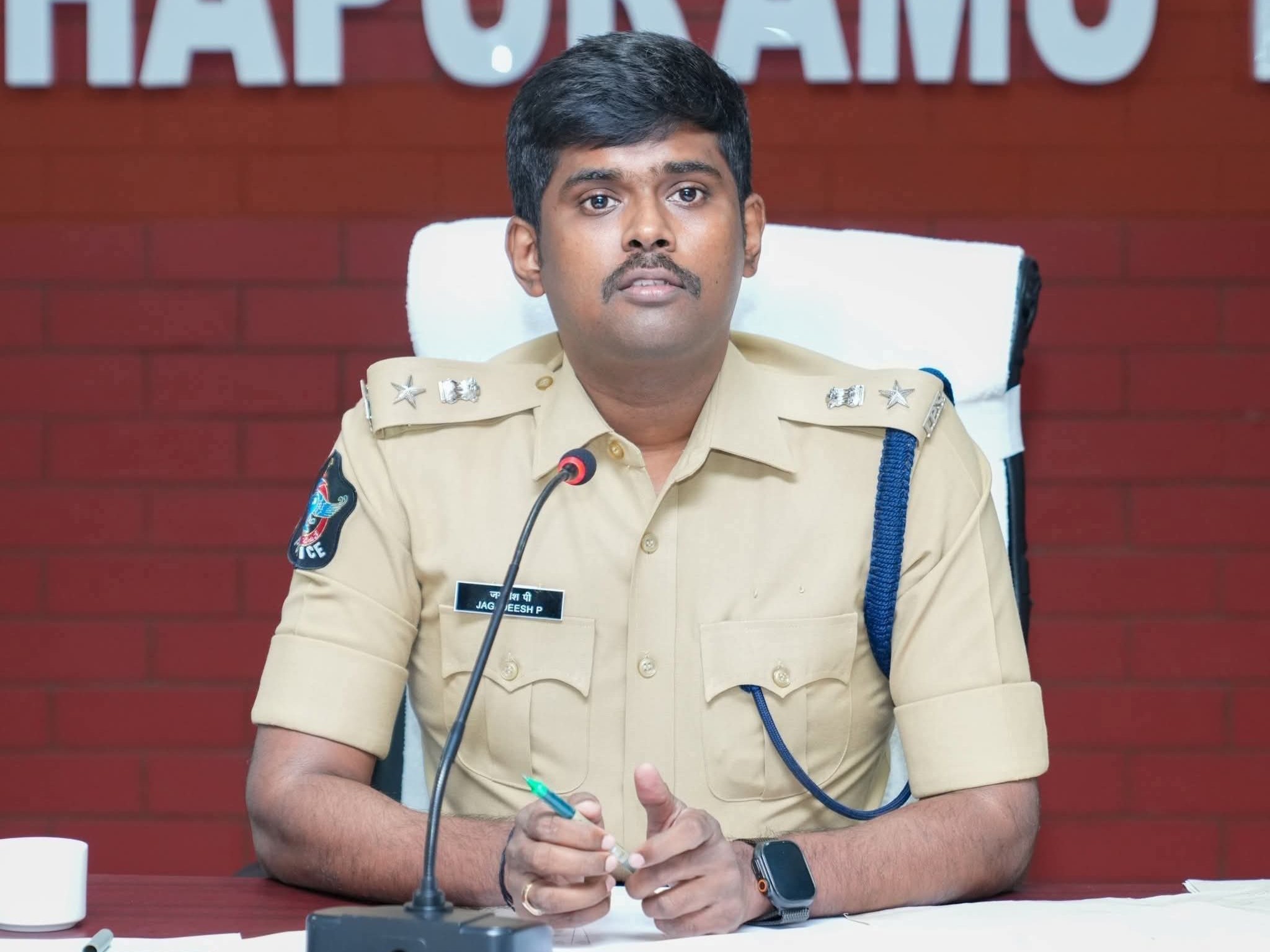 జిల్లాలో పటిష్ట భద్రతా చర్యలు: SP జగదీష్