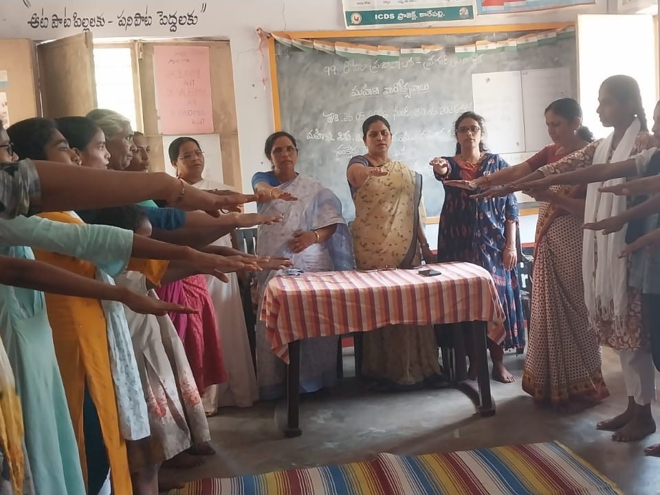 ICDS ఆధ్వర్యంలో బాల్య వివాహాలపై అవగాహన