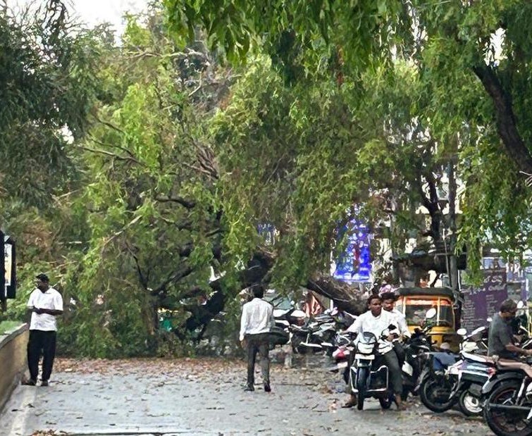 ఏపీలో ఈదురు గాలుల బీభత్సం