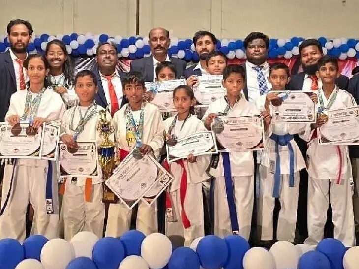 కరాటేలో రామగుండం విద్యార్థుల ప్రతిభ