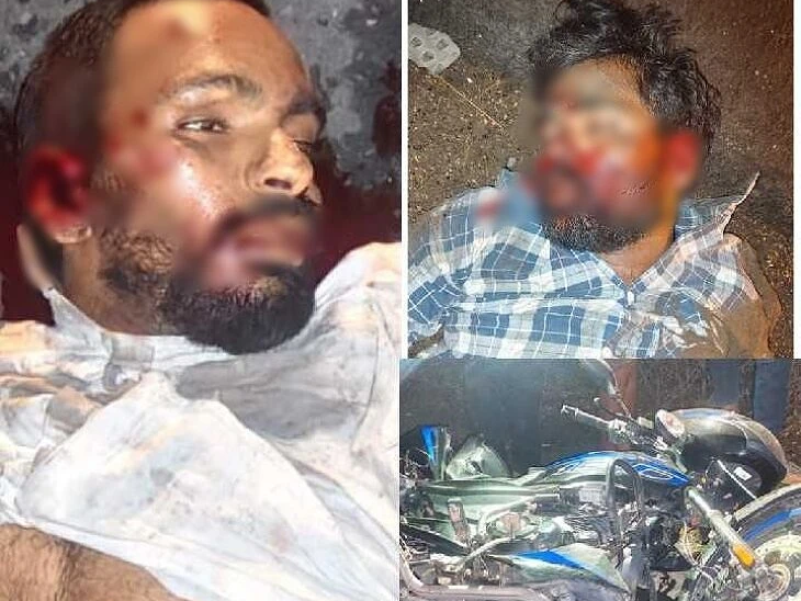 గుర్తుతెలియని వాహనం ఢీకొని ఇద్దరు వ్యక్తులు మృతి