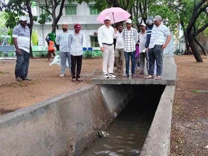 ఎమ్మిగనూరులో కమిషనర్ గంగిరెడ్డి విస్తృత పర్యటన