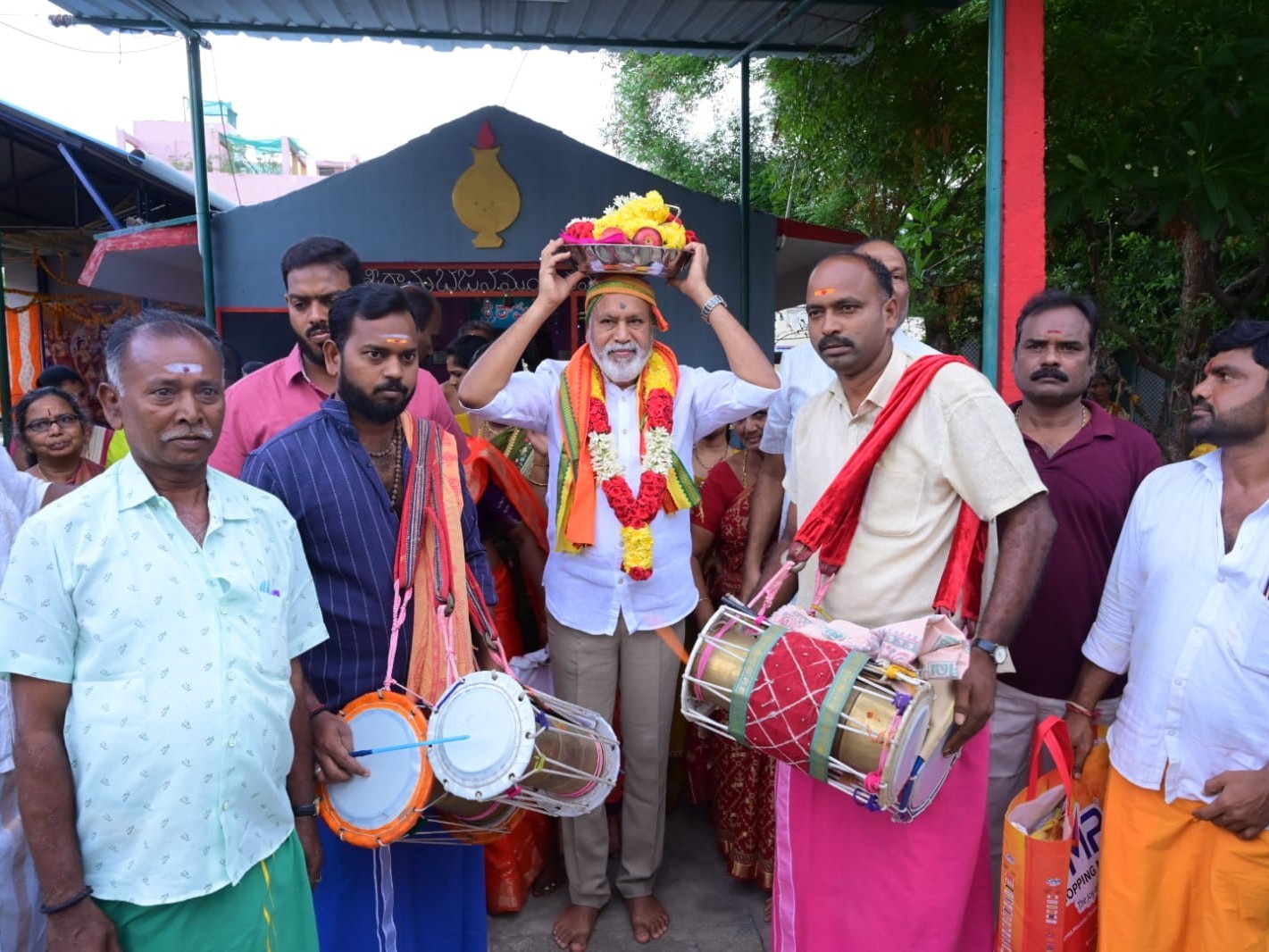 గంగజాతరలో ఎమ్మెల్యే పులివర్తి నాని