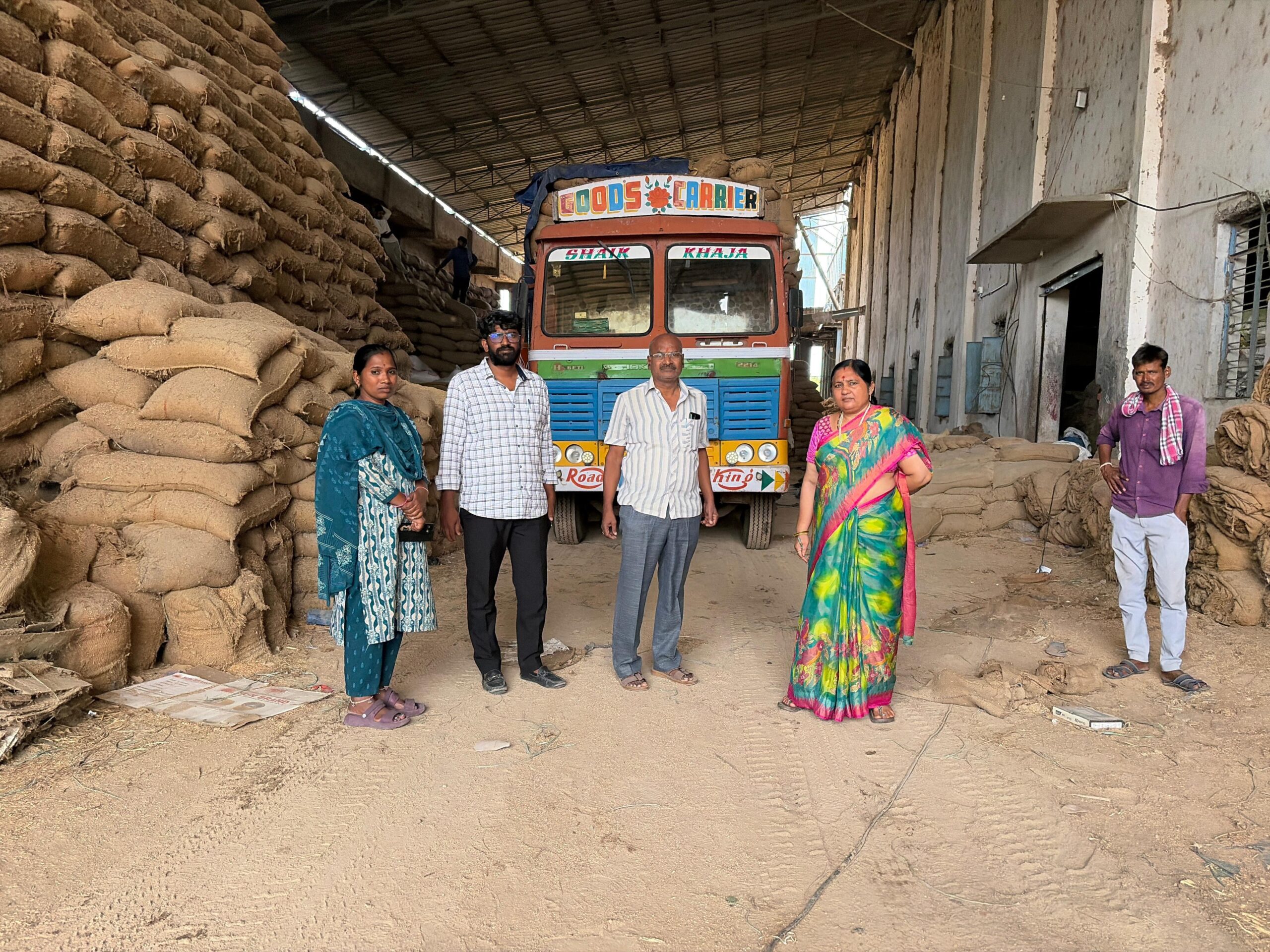 రైస్ మిల్లును సందర్శించిన MRO
