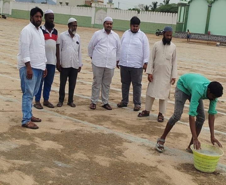 బక్రీద్‌కు ముస్తాబైన రాయచోటి ఈద్గా