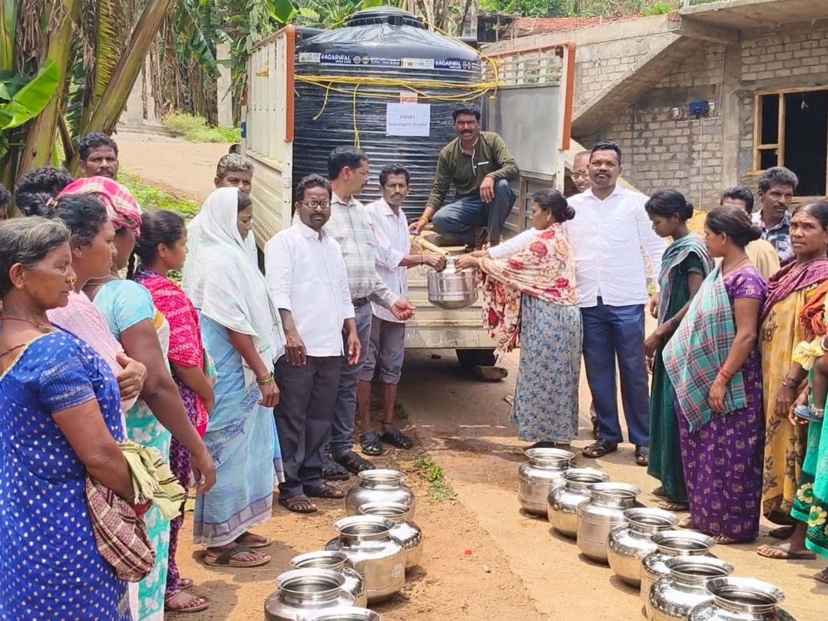 ముసిరిపాడులో తీరనున్న తాగునీటి కష్టాలు