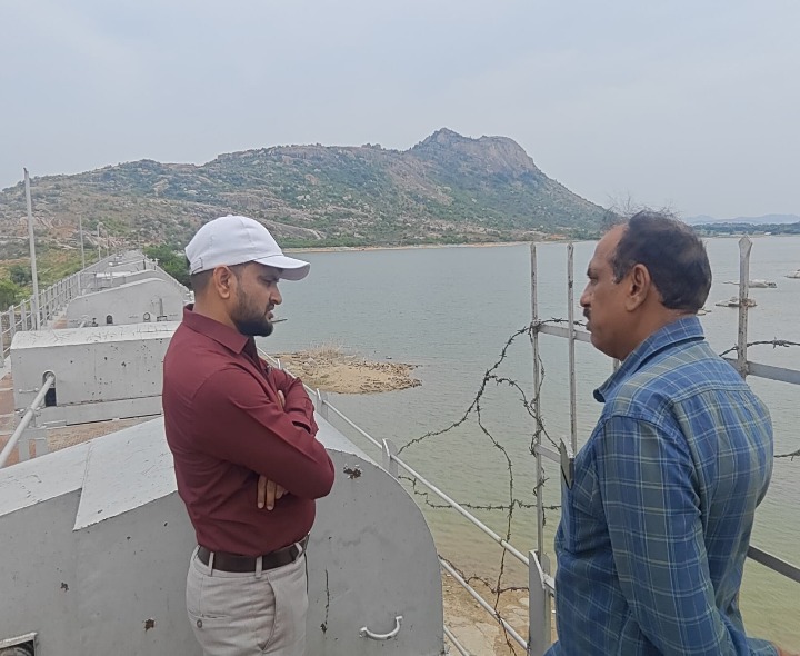 జలధార పనులను పరిశీలించిన జాయింట్ కలెక్టర్