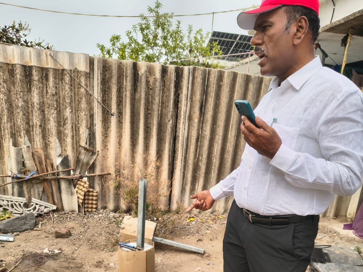 ప్రకృతి వైపరీత్యంతోనే సోలార్ పలకల పతనం