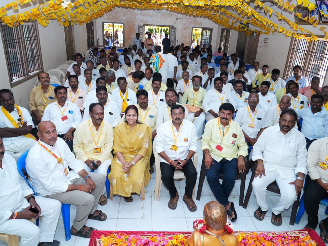 మహానాడుకు హాజరైన కోటంరెడ్డి వైష్ణవి