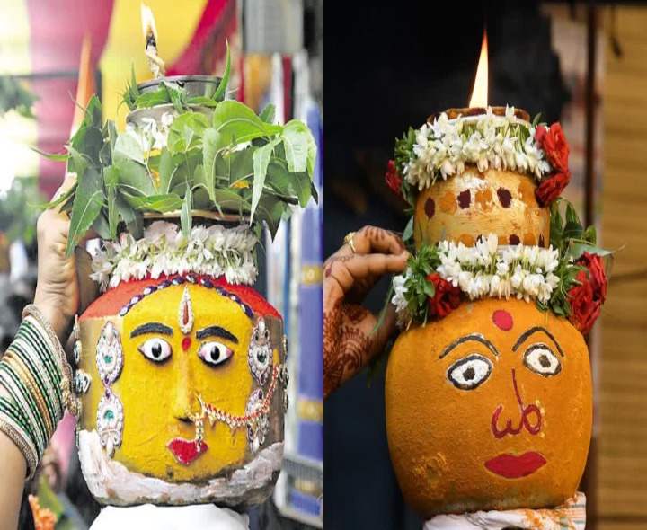 మేడారంలో పోచమ్మ తల్లి బోనాలు