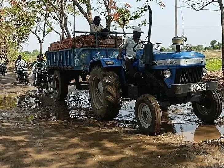 గుంతలమయంగా జాతీయ రహదారి