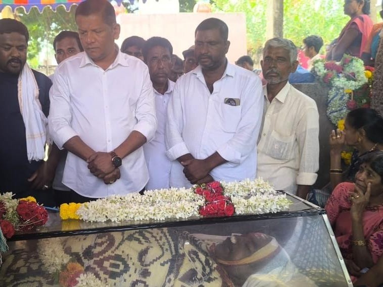 సంతేబిదనూరులో వైసీపీ నాయకుడు మృతి