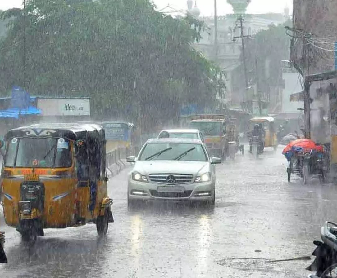 మార్కాపురం జిల్లాలో భారీ వర్షం