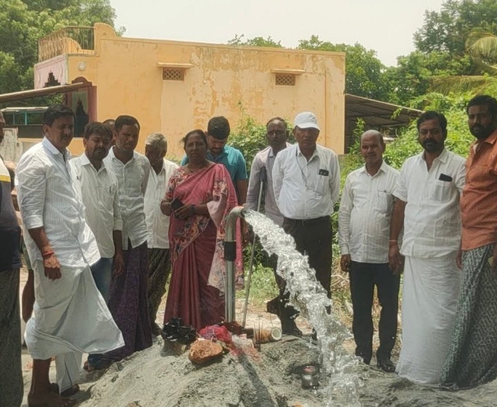 పిన్నదరి ఎస్సీ కాలనీలో తాగునీటి సమస్య పరిష్కారం