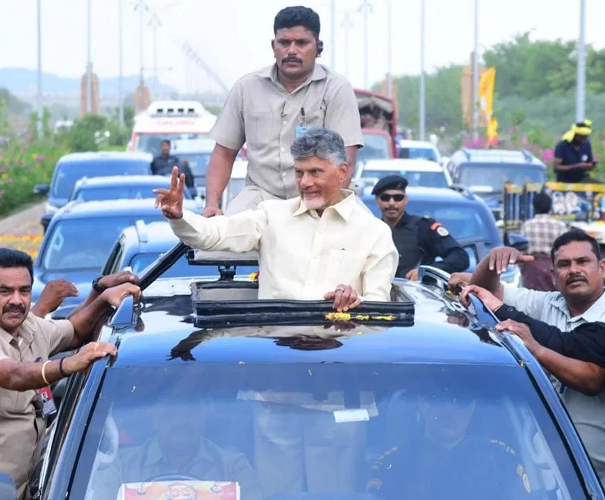 సోమవారం తుని పర్యటనకు సీఎం చంద్రబాబు