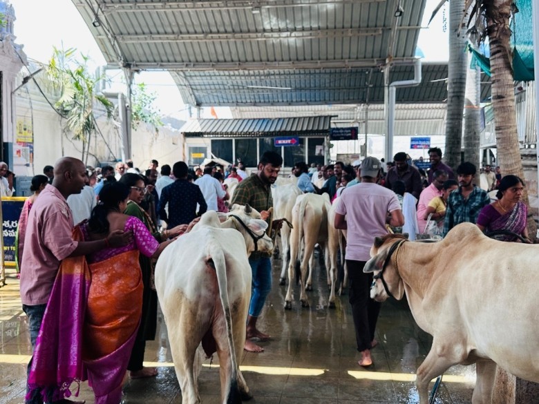శ్రీ భీమేశ్వరాలయంలో భక్తుల రద్దీ