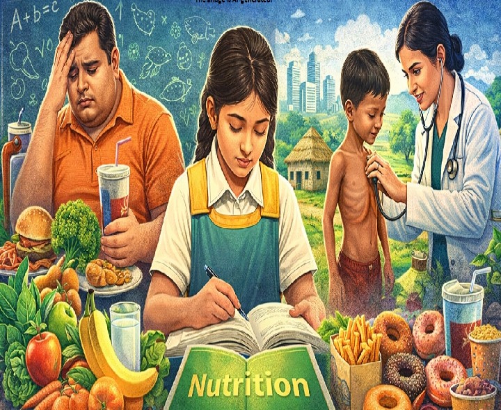 భారత్‌కు ‘ద్వంద్వ ఆరోగ్య ముప్పు’