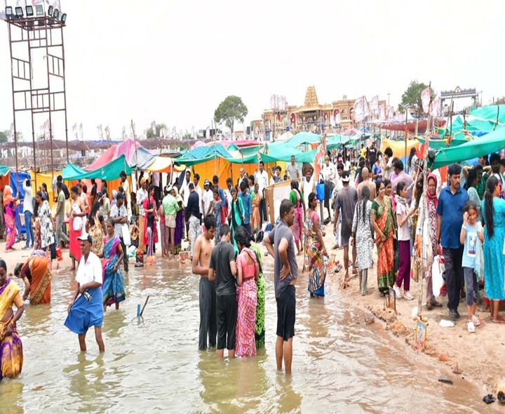 నేటితో ముగియనున్న సరస్వతి అంత్యపుష్కరాలు
