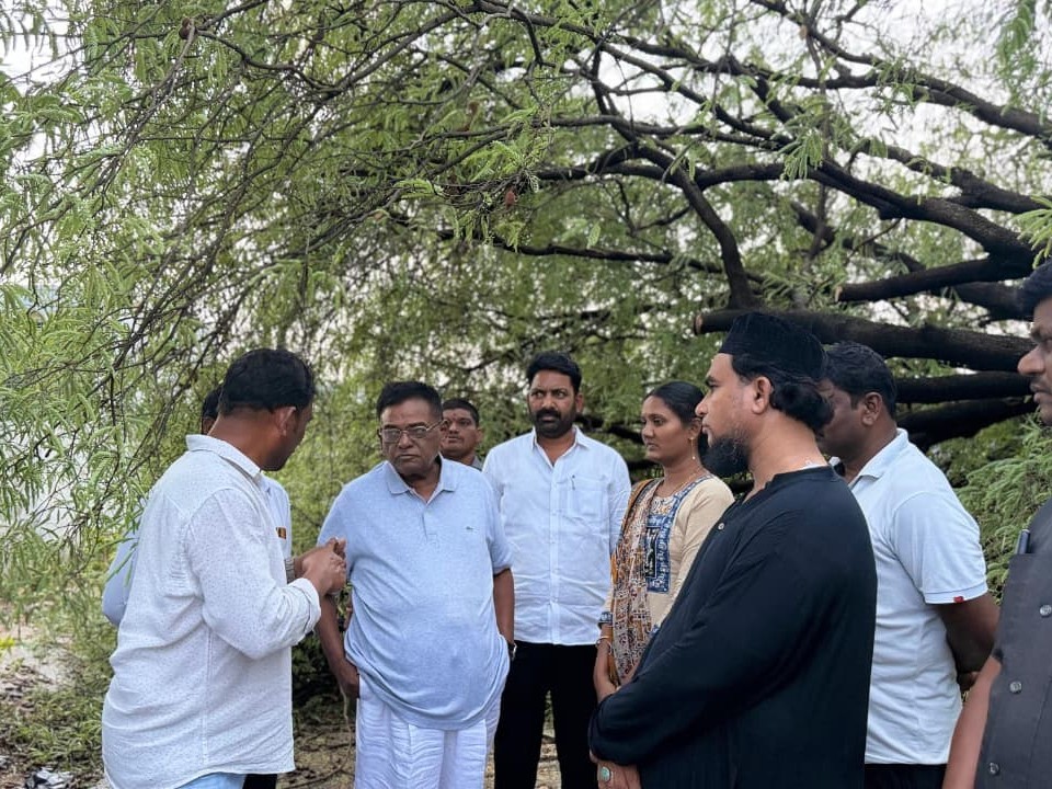 బాధిత కుటుంబాన్ని పరామర్శించిన MLA