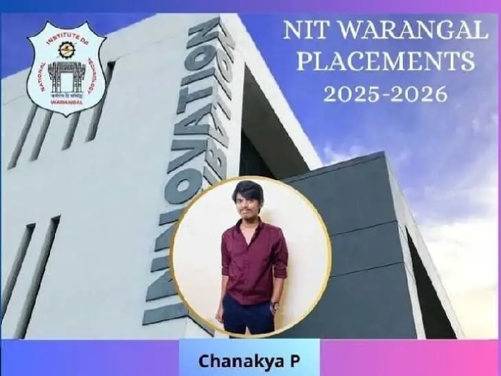 నిట్ విద్యార్థికి ప్రతిష్ఠాత్మక ఉద్యోగ అవకాశం